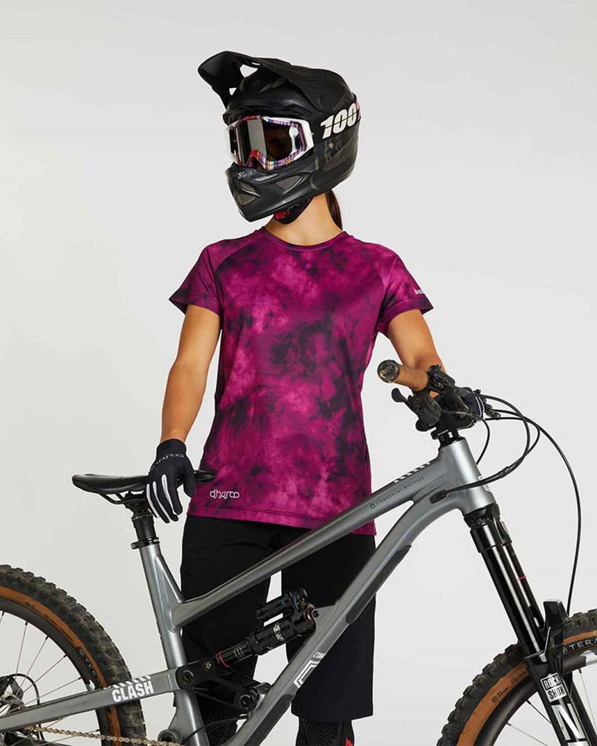 Womens Short Sleeve Jersey | Myriam | Short Sleeves | WOMENS TOPS | DHaRCO | Image 1 of 4