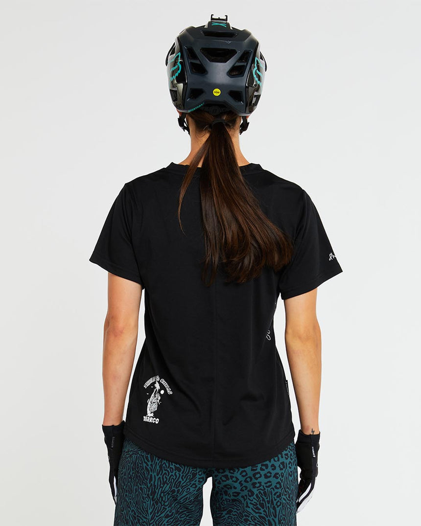 Womens Tech Tee | Dark Thrills | Short Sleeves | WOMENS TOPS | DHaRCO | Image 2 of 4
