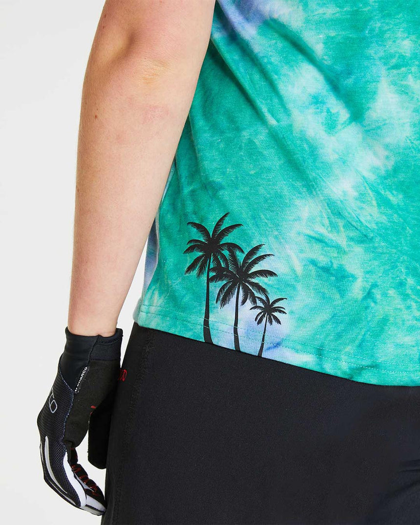 Womens Tech Tee | Tie Dye | Short Sleeves | WOMENS TOPS | DHaRCO | Image 3 of 4