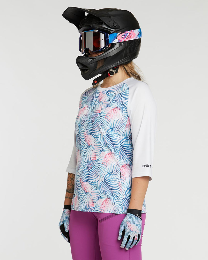 Womens 3/4 Sleeve Jersey | Summer Vibe | 3/4 Sleeves | WOMENS TOPS | DHaRCO | Image 4 of 4