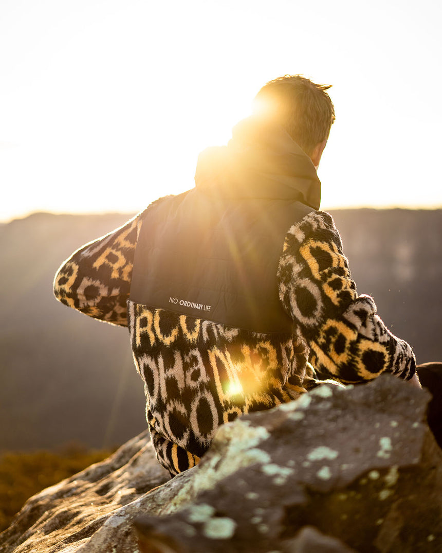 Mens Sherpa Full Zip | Golden | Sherpa | MENS TOPS | DHaRCO | Image 7 of 8