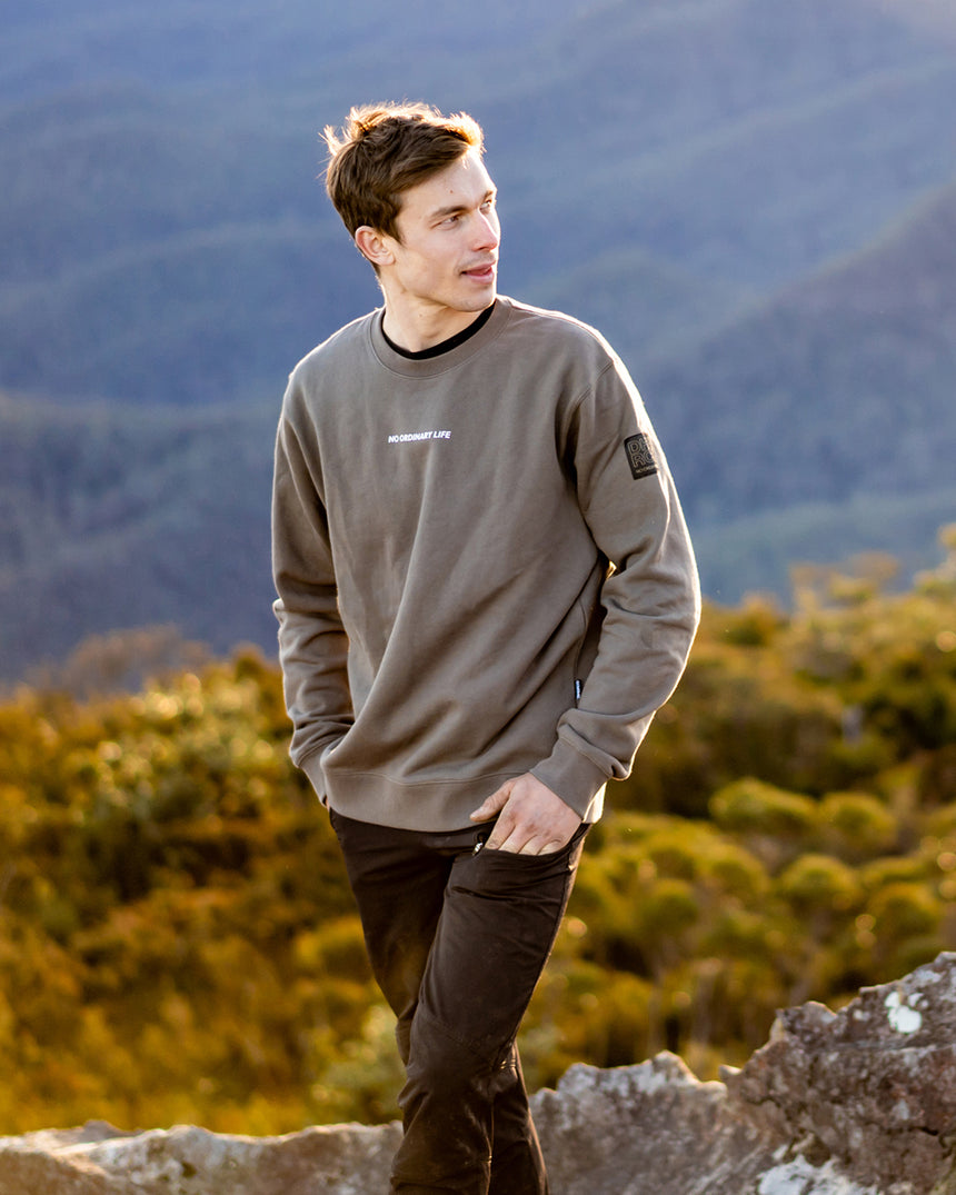 Unisex Crew | Olive | Crew | UNISEX TOPS | DHaRCO | Image 9 of 10