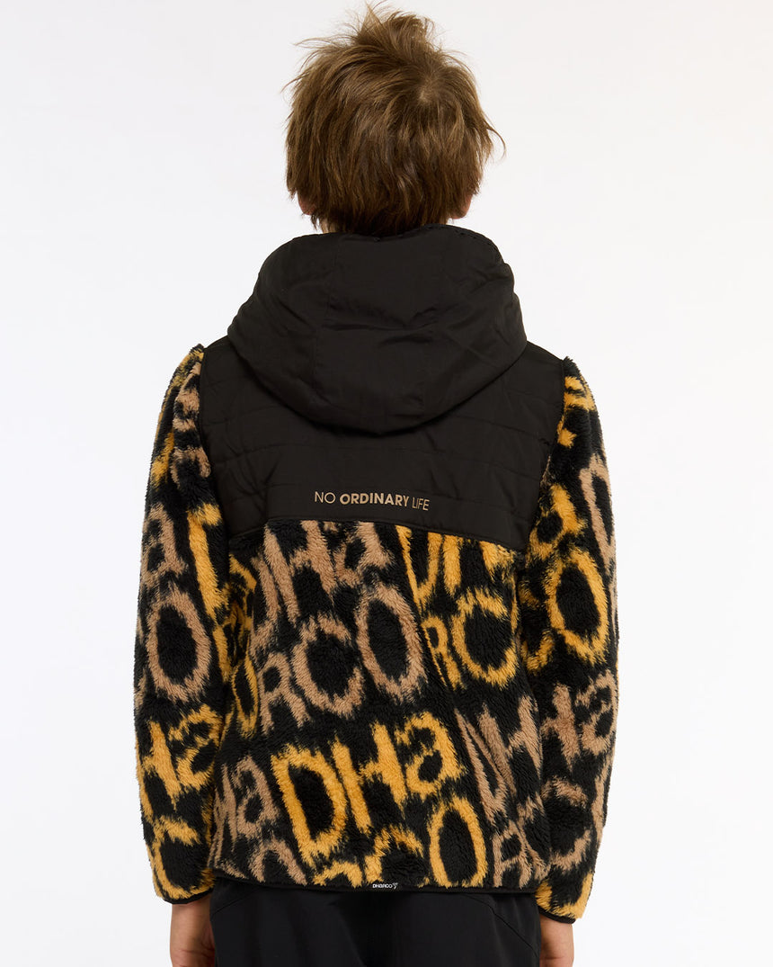 Youth Sherpa Full Zip | Golden | Sherpa | YOUTH TOPS | DHaRCO | Image 2 of 8