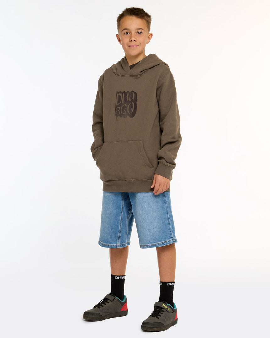 Youth Hoodie | Olive | Hoodie | YOUTH TOPS | DHaRCO | Image 3 of 8