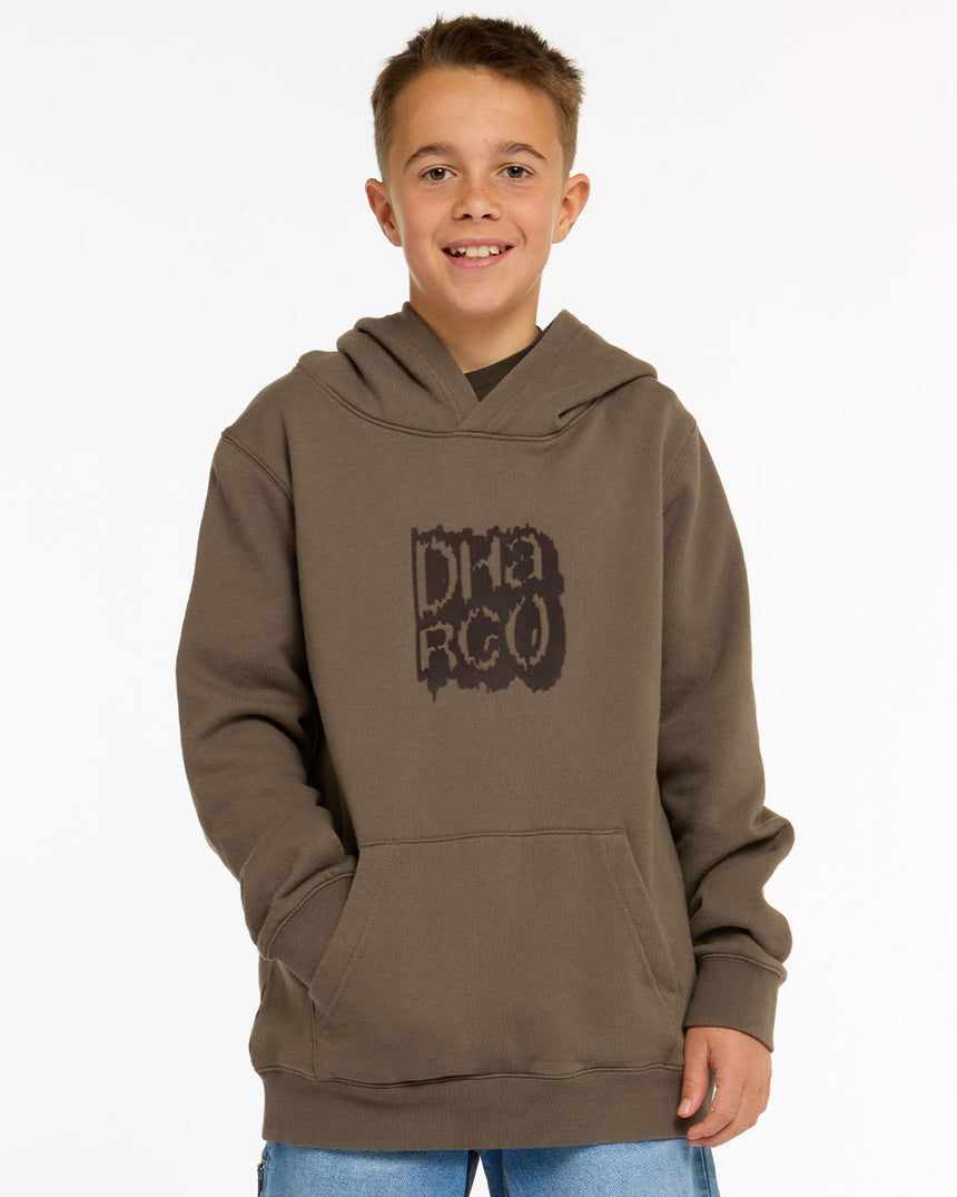 Youth Hoodie | Olive | Hoodie | YOUTH TOPS | DHaRCO | Image 6 of 8