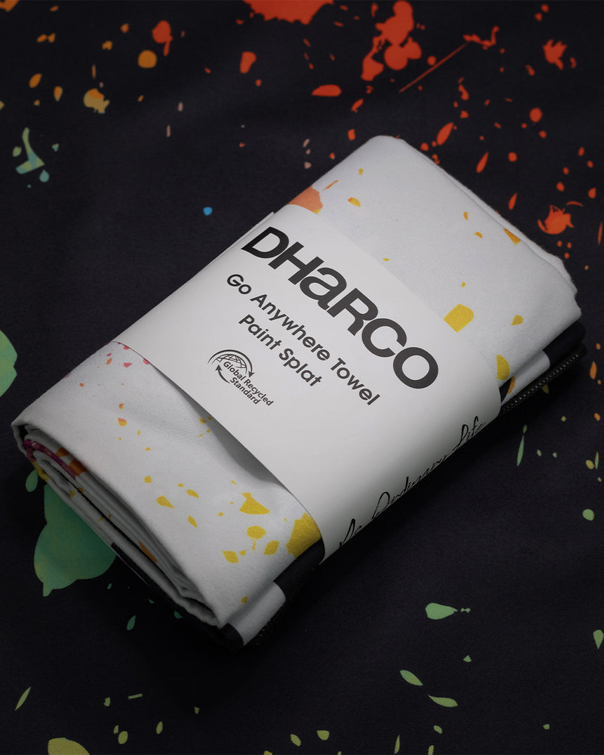 Go Anywhere Towel | Paint Splat | UNISEX ACCESSORIES | DHaRCO | Image 2 of 4