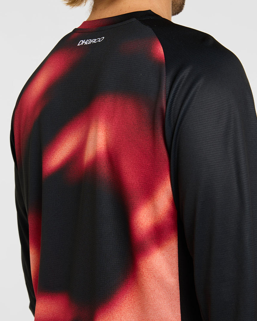 Mens 3/4 Sleeve Jersey | Infrared | 3/4 Sleeves | MENS TOPS | DHaRCO | Image 5 of 8