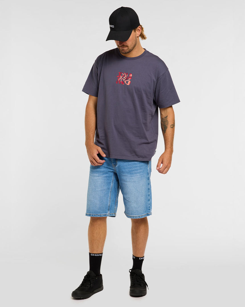 Mens Cotton Tee | Infrared | Short Sleeves | MENS TOPS | DHaRCO | Image 4 of 6