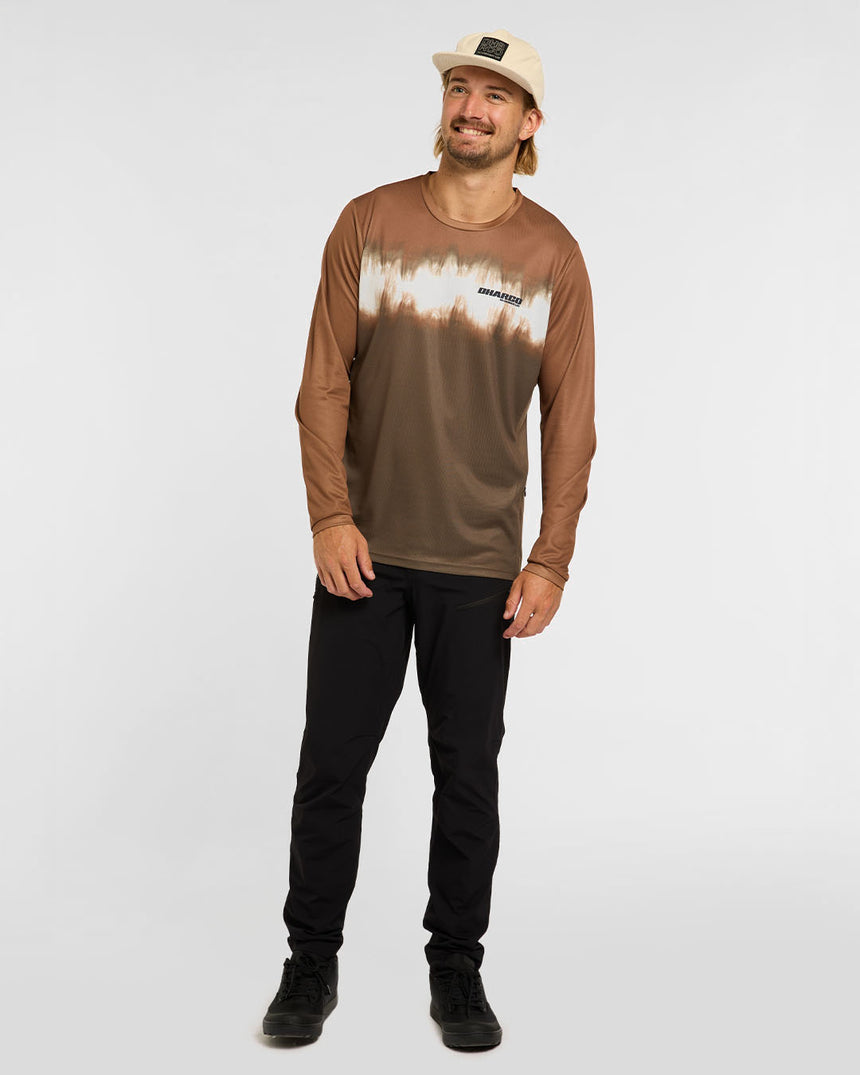 Mens Gravity Jersey | Dune | Long Sleeves | MENS TOPS | DHaRCO | Image 2 of 6