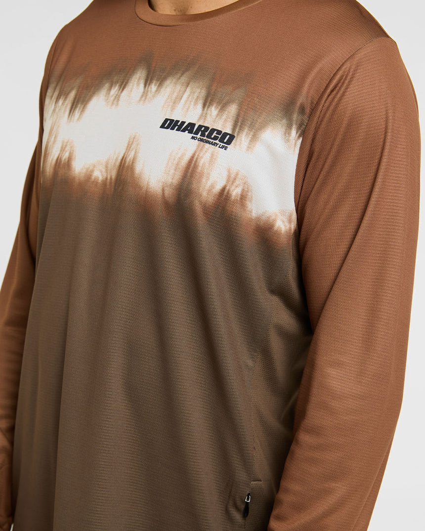 Mens Gravity Jersey | Dune | Long Sleeves | MENS TOPS | DHaRCO | Image 4 of 6