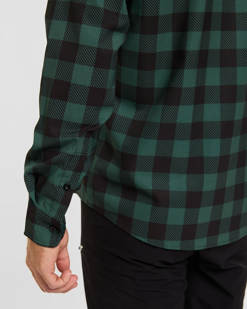 Mens Tech Long Sleeve Shirt | Gus | Long Sleeves | MENS TOPS | DHaRCO | Image 5 of 6
