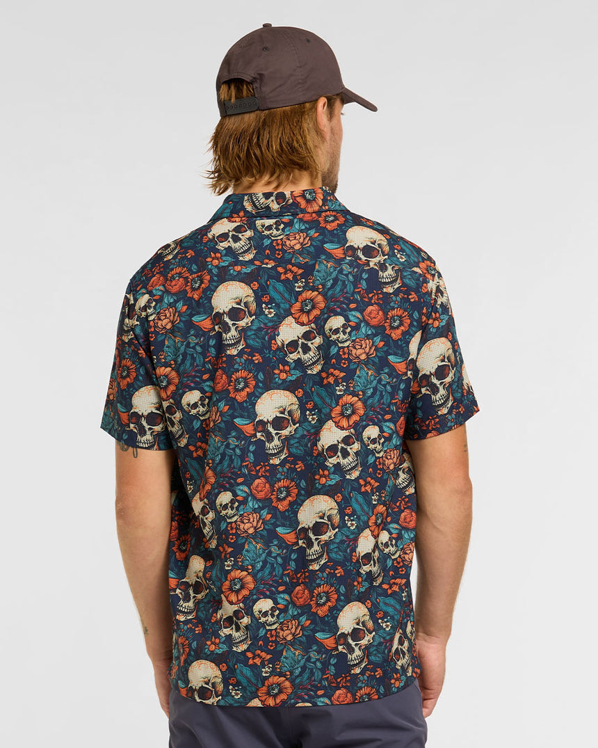 Mens Tech Party Shirt | Skullduggery | Short Sleeves | MENS TOPS | DHaRCO | Image 2 of 6