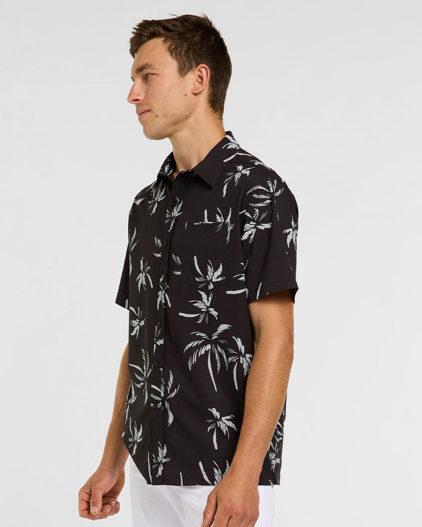 Mens Tech Party Shirt | Bowen | Short Sleeves | MENS TOPS | DHaRCO | Image 3 of 8