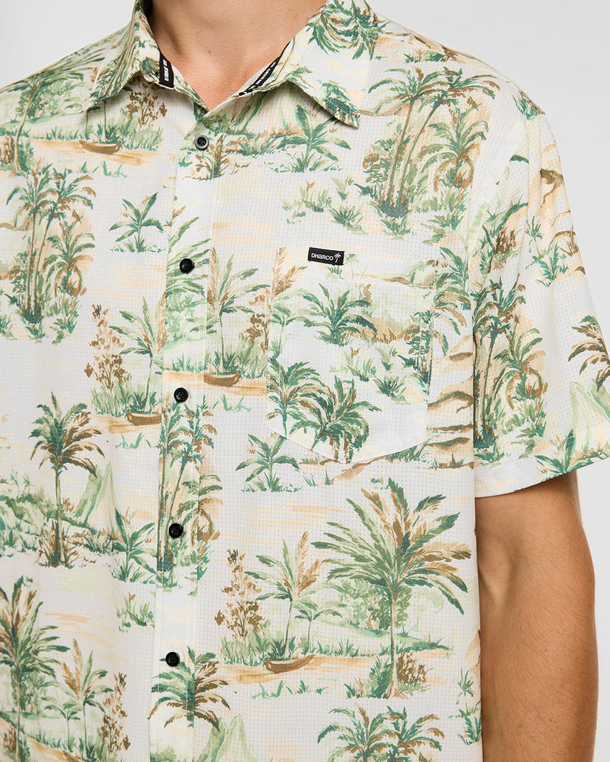 Mens Tech Party Shirt | Lost | Short Sleeves | MENS TOPS | DHaRCO | Image 5 of 7