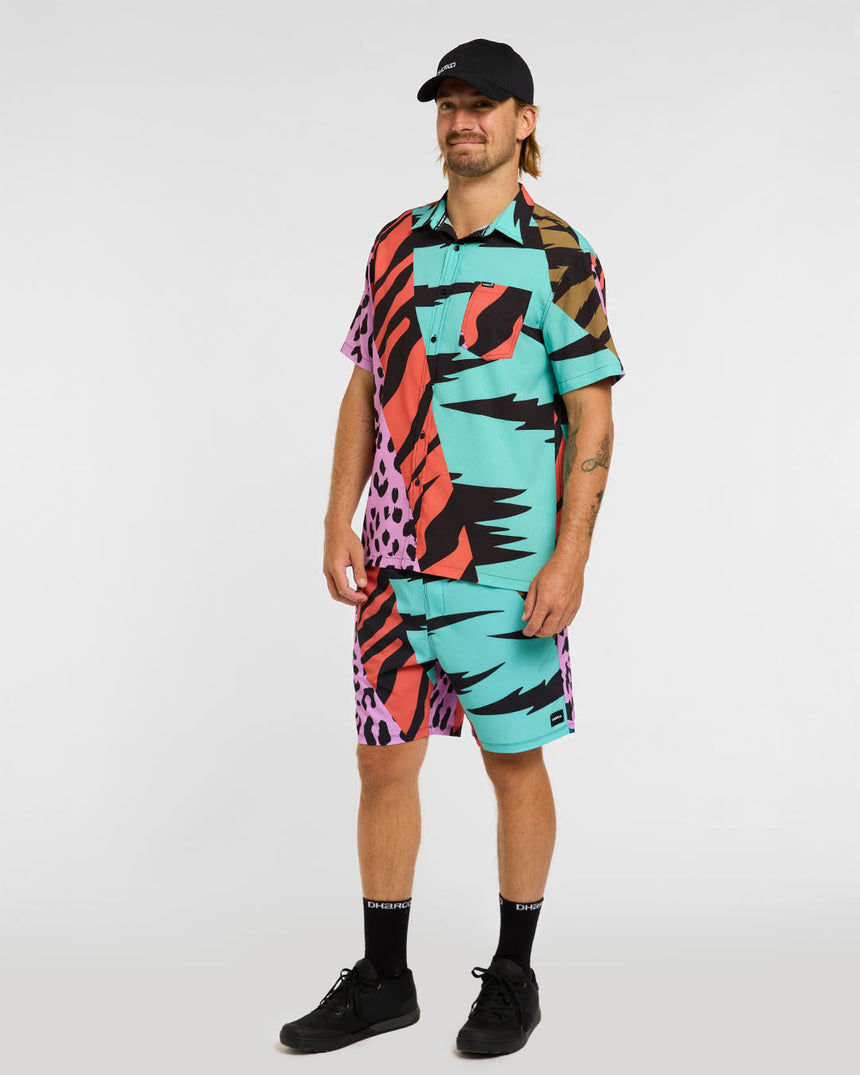 Mens Tech Party Shirt | Jinx | Short Sleeves | MENS TOPS | DHaRCO | Image 4 of 8