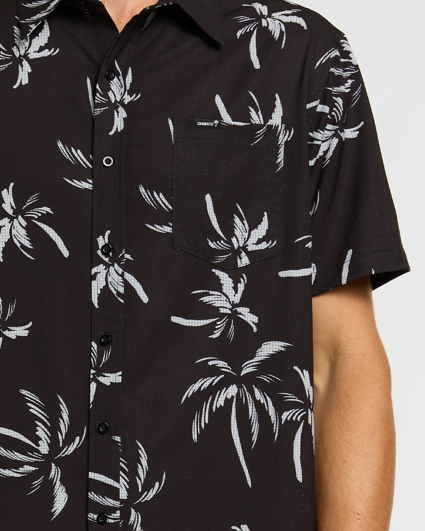 Mens Tech Party Shirt | Bowen | Short Sleeves | MENS TOPS | DHaRCO | Image 5 of 8