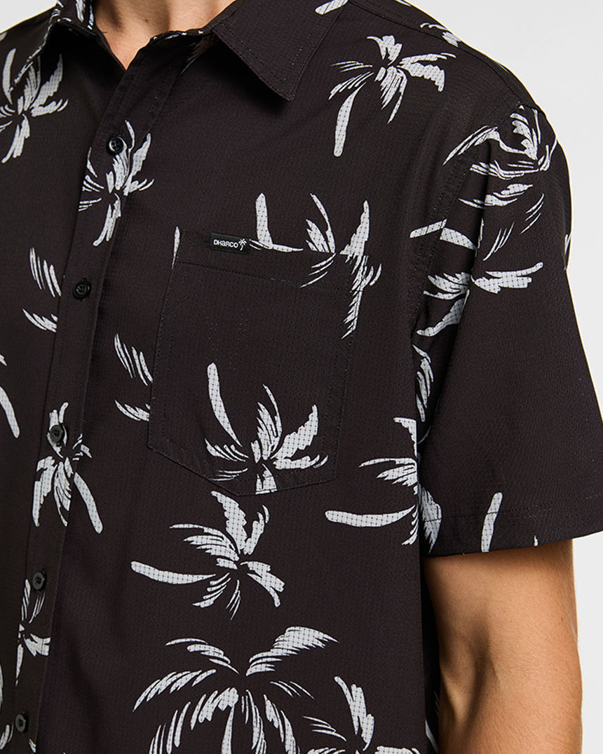 Mens Tech Party Shirt | Bowen | Short Sleeves | MENS TOPS | DHaRCO | Image 6 of 8