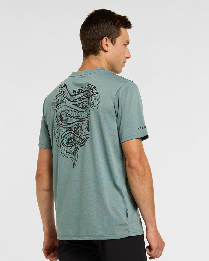 Mens Tech Tee | Envy | Short Sleeves | MENS TOPS | DHaRCO | Image 3 of 6