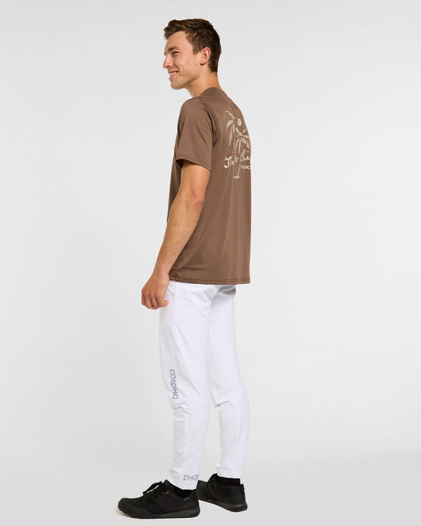 Mens Tech Tee | Husk | Short Sleeves | MENS TOPS | DHaRCO | Image 4 of 6