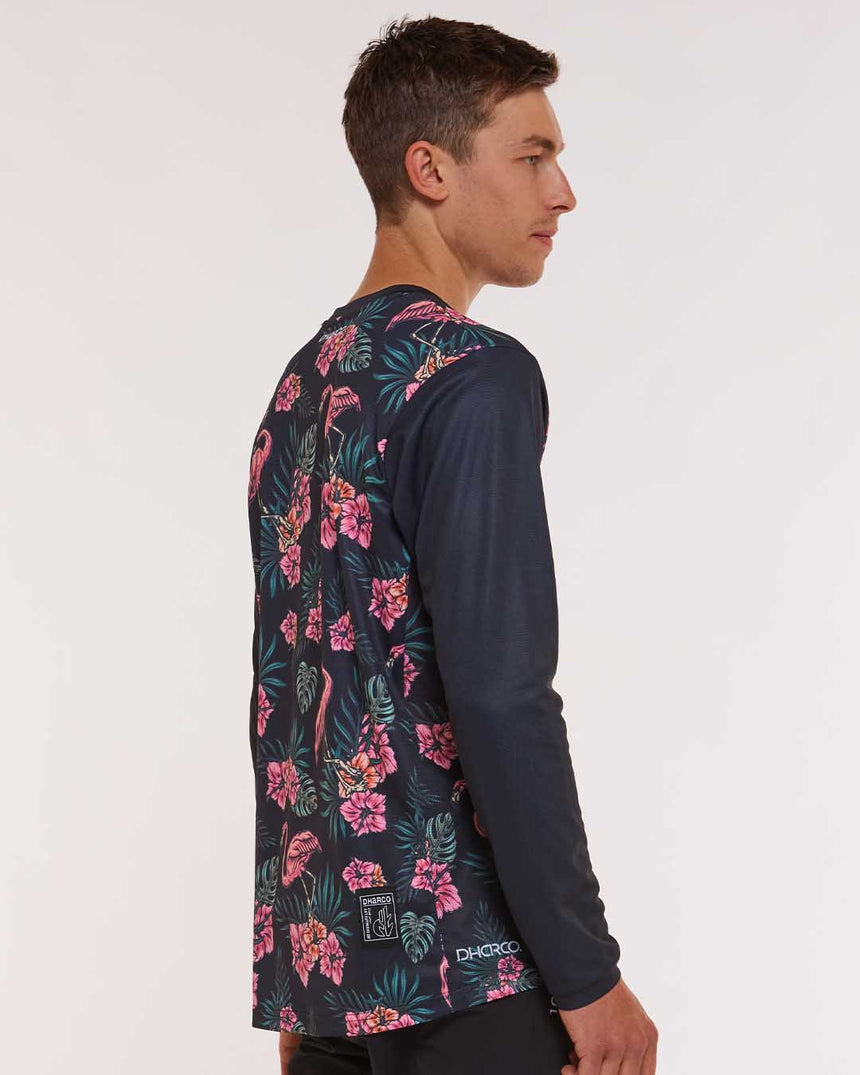 Mens Gravity Jersey | Parker | Long Sleeves | MENS TOPS | DHaRCO | Image 2 of 6