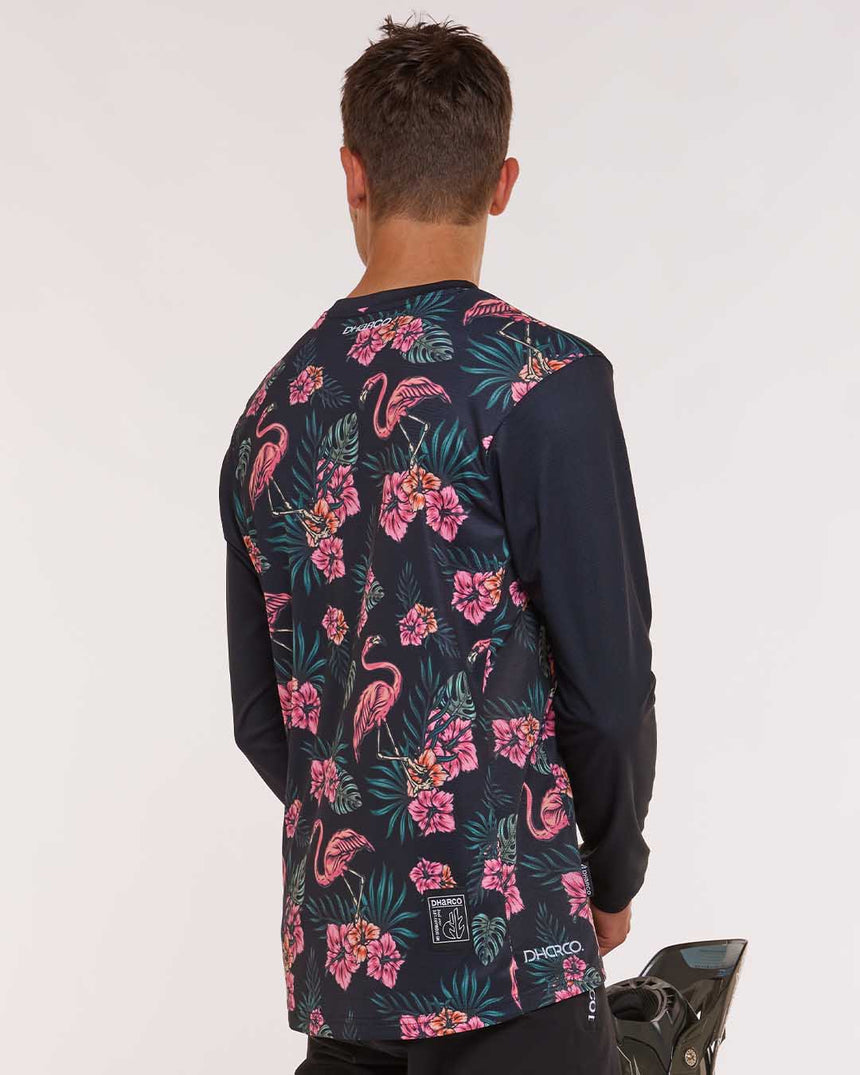 Mens Gravity Jersey | Parker | Long Sleeves | MENS TOPS | DHaRCO | Image 3 of 6