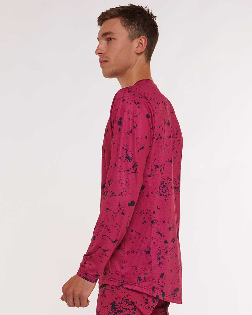 Mens Race Jersey | Chili Peppers | Long Sleeves | MENS TOPS | DHaRCO | Image 2 of 8