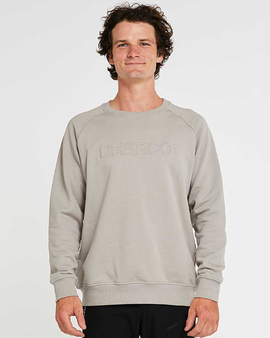 Unisex Crew | Grey Stone | Long Sleeves | UNISEX TOPS | DHaRCO | Image 3 of 6