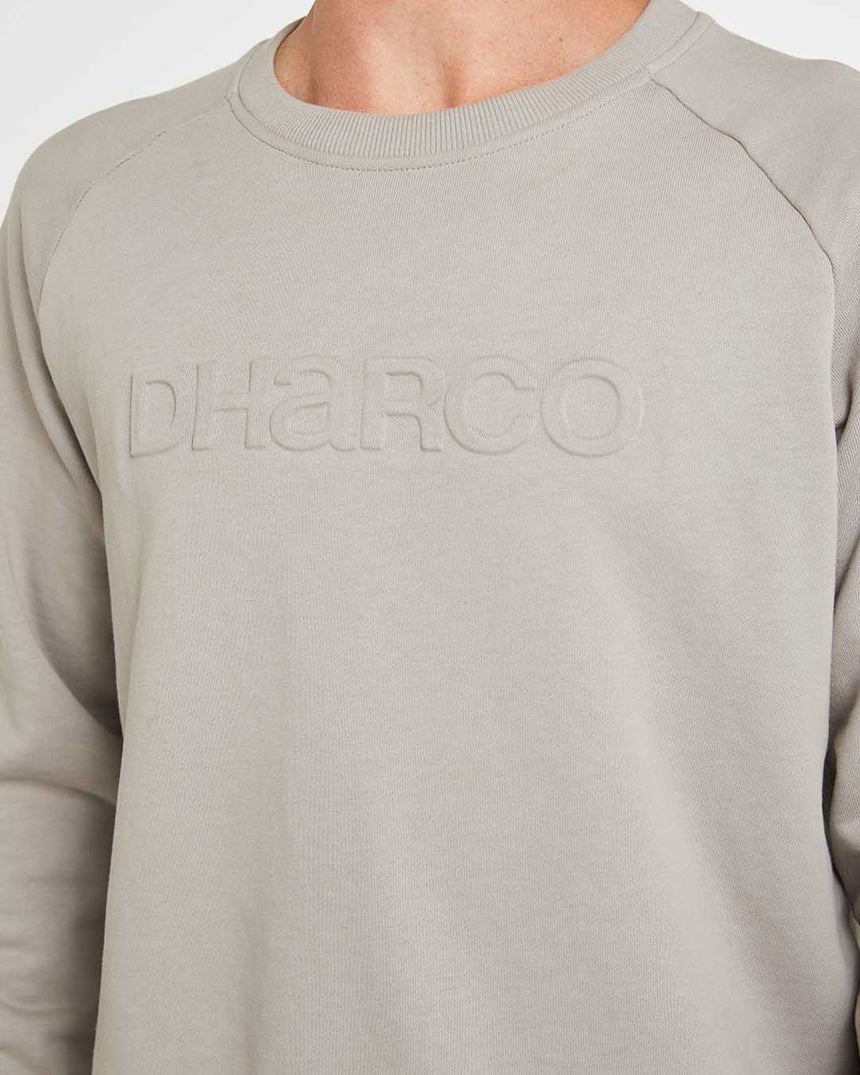 Unisex Crew | Grey Stone | Long Sleeves | UNISEX TOPS | DHaRCO | Image 5 of 6