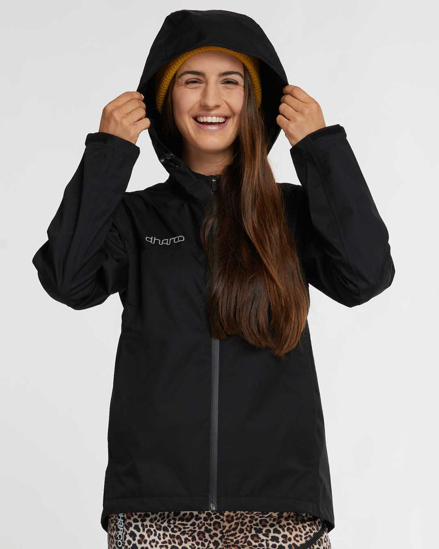 Womens Rain Jacket | Stealth | Rain Jacket | WOMENS TOPS | DHaRCO | Image 1 of 6