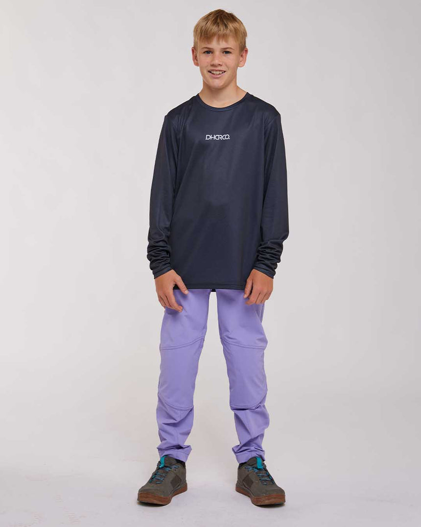 Youth Gravity Jersey | Stealth | Long Sleeves | YOUTH TOPS | DHaRCO | Image 4 of 6