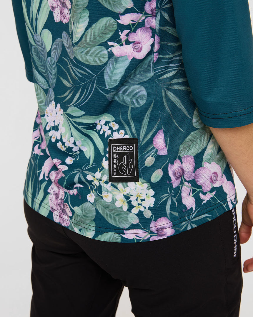 Womens 3/4 Sleeve Jersey | Wild Orchid | 3/4 Sleeves | WOMENS TOPS | DHaRCO | Image 5 of 8