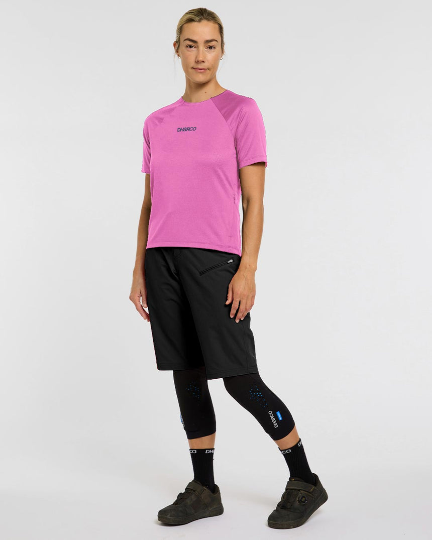 Womens Ather Short Sleeve Jersey | Rebel Rose | Short Sleeves | WOMENS TOPS | DHaRCO | Image 5 of 6