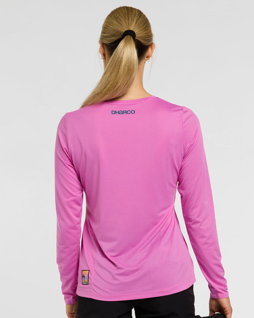 Womens Ather Jersey | Rebel Rose | Long Sleeves | WOMENS TOPS | DHaRCO | Image 2 of 6