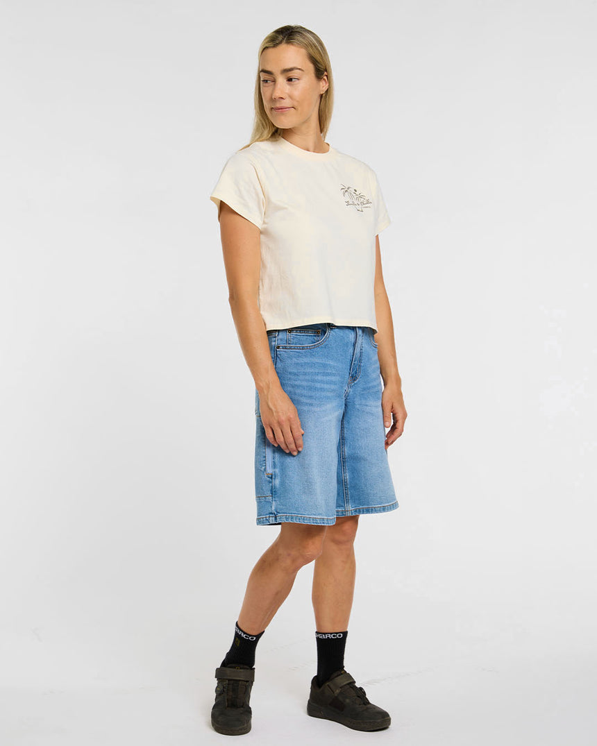 Womens Cotton Crop | Horizon | Short Sleeves | WOMENS TOPS | DHaRCO | Image 6 of 8