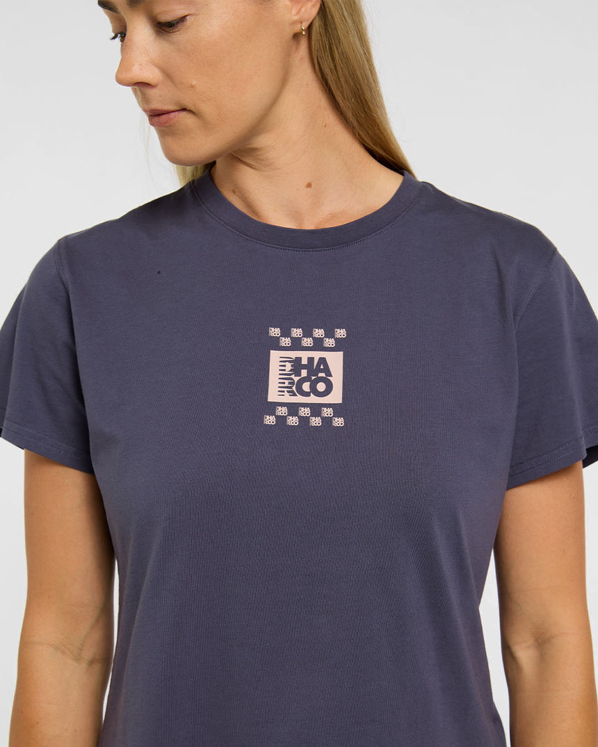 Womens Cotton Tee | Checkmate | Short Sleeves | WOMENS TOPS | DHaRCO | Image 3 of 6