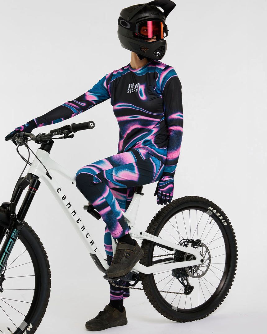 Womens Race Jersey | Aurora | Long Sleeves | WOMENS TOPS | DHaRCO | Image 5 of 8