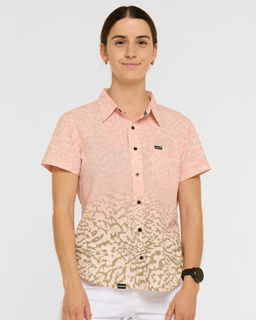 Womens Tech Party Shirt | Priscilla | Short Sleeves | WOMENS TOPS | DHaRCO | Image 1 of 8