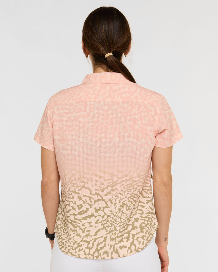 Womens Tech Party Shirt | Priscilla | Short Sleeves | WOMENS TOPS | DHaRCO | Image 2 of 8