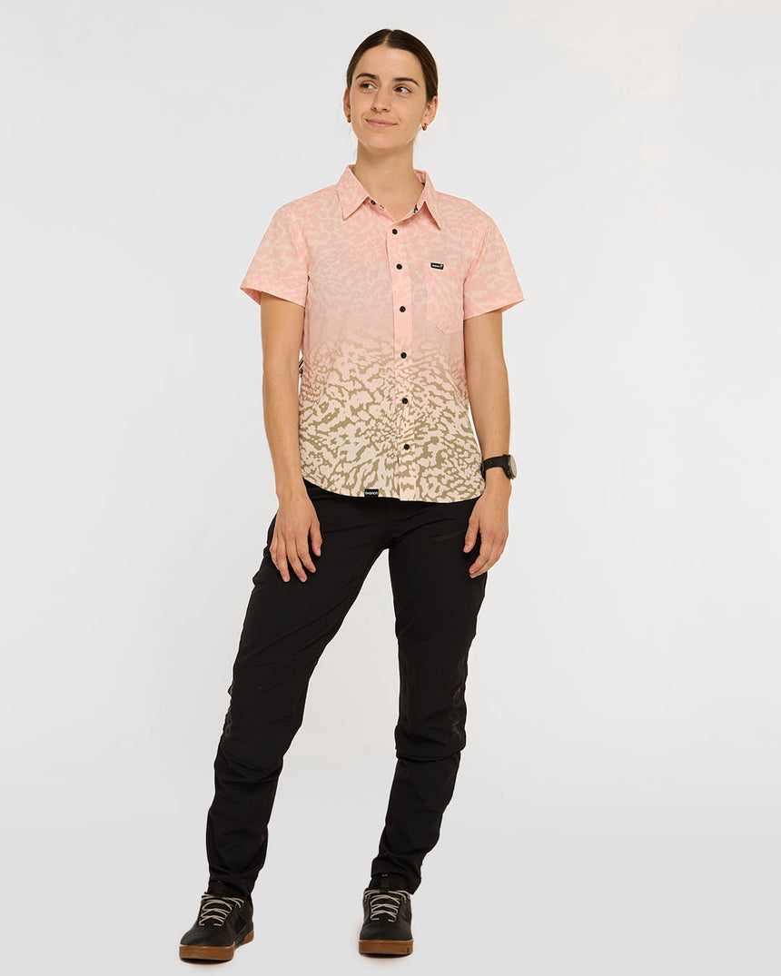 Womens Tech Party Shirt | Priscilla | Short Sleeves | WOMENS TOPS | DHaRCO | Image 4 of 8