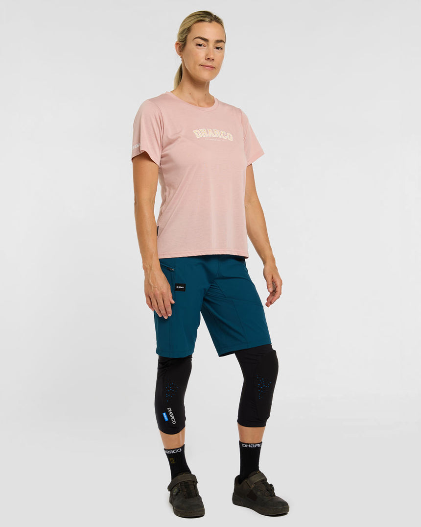Womens Tech Tee | Dusty Rose | Short Sleeves | WOMENS TOPS | DHaRCO | Image 4 of 6