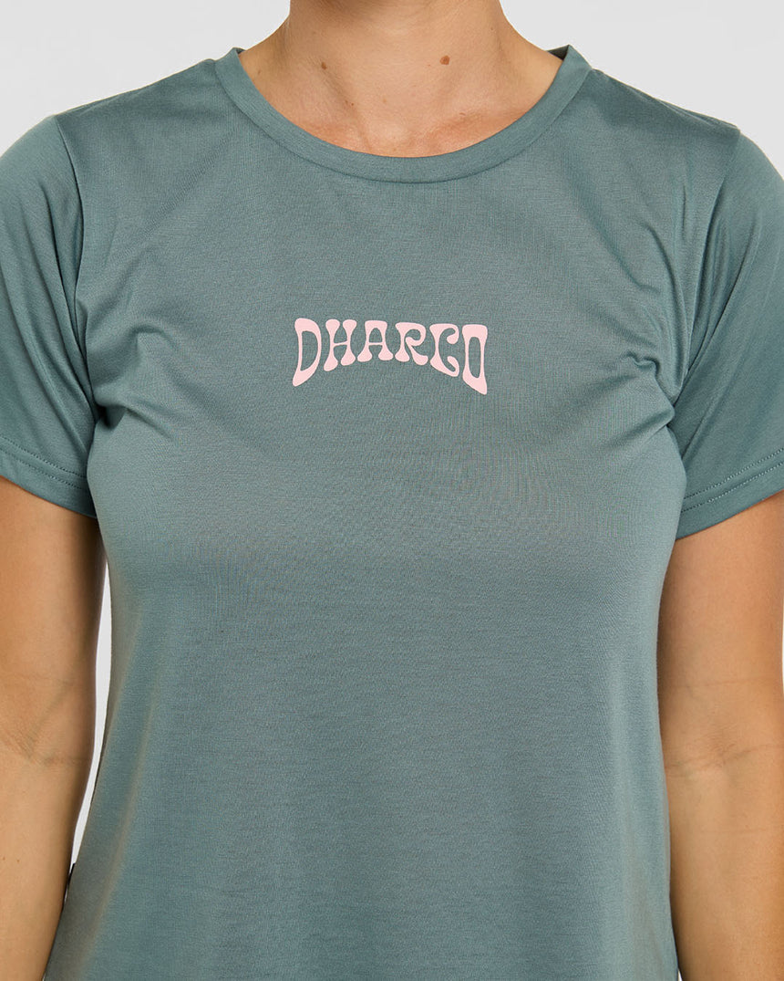 Womens Tech Tee | Envy | Short Sleeves | WOMENS TOPS | DHaRCO | Image 6 of 6