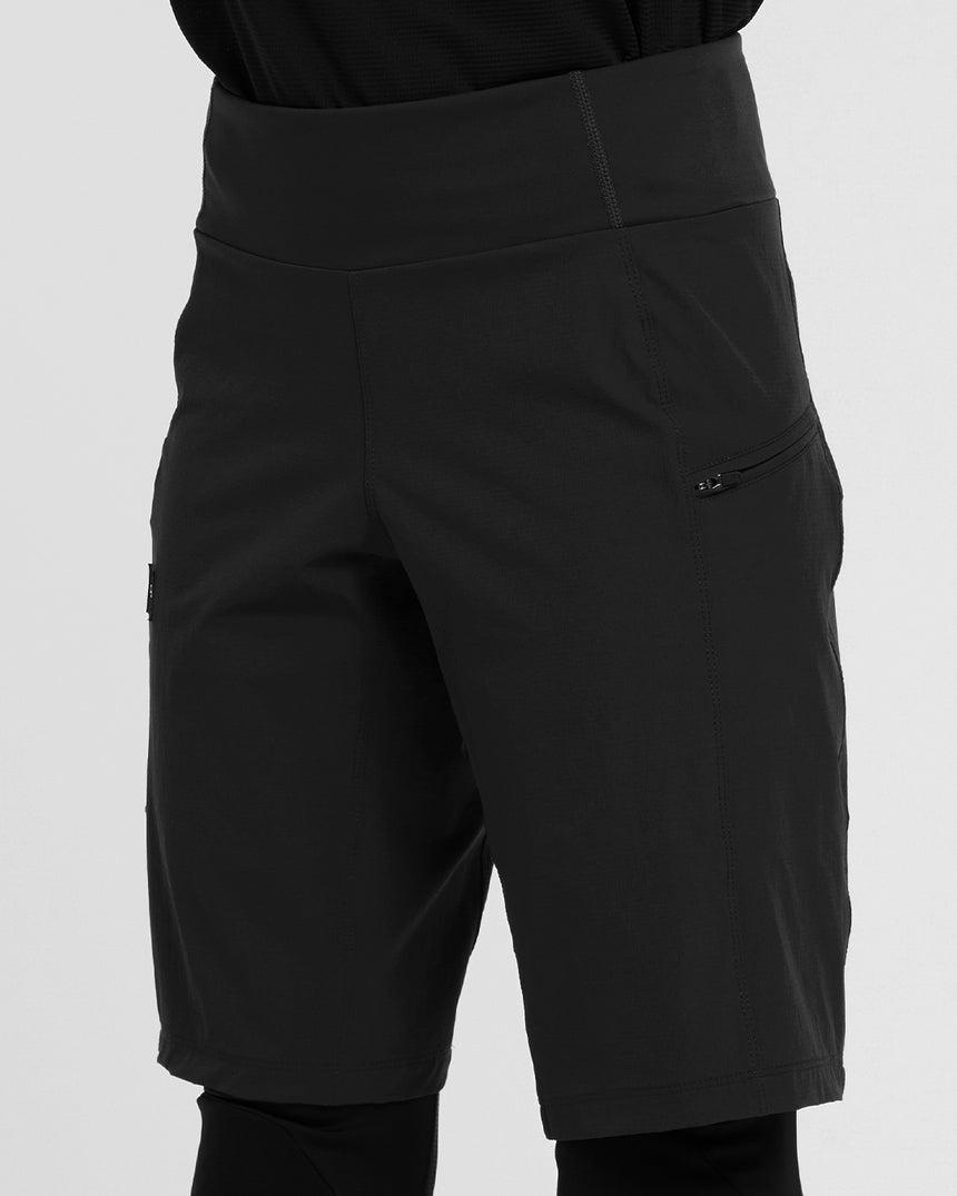 Womens Trail shorts | Black | Trail Shorts | WOMENS BOTTOMS | DHaRCO | Image 4 of 6
