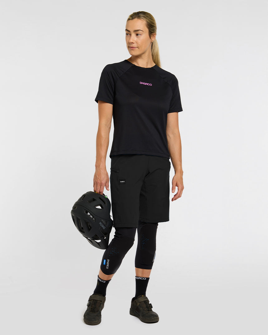 Womens Trail shorts | Black | Trail Shorts | WOMENS BOTTOMS | DHaRCO | Image 5 of 6