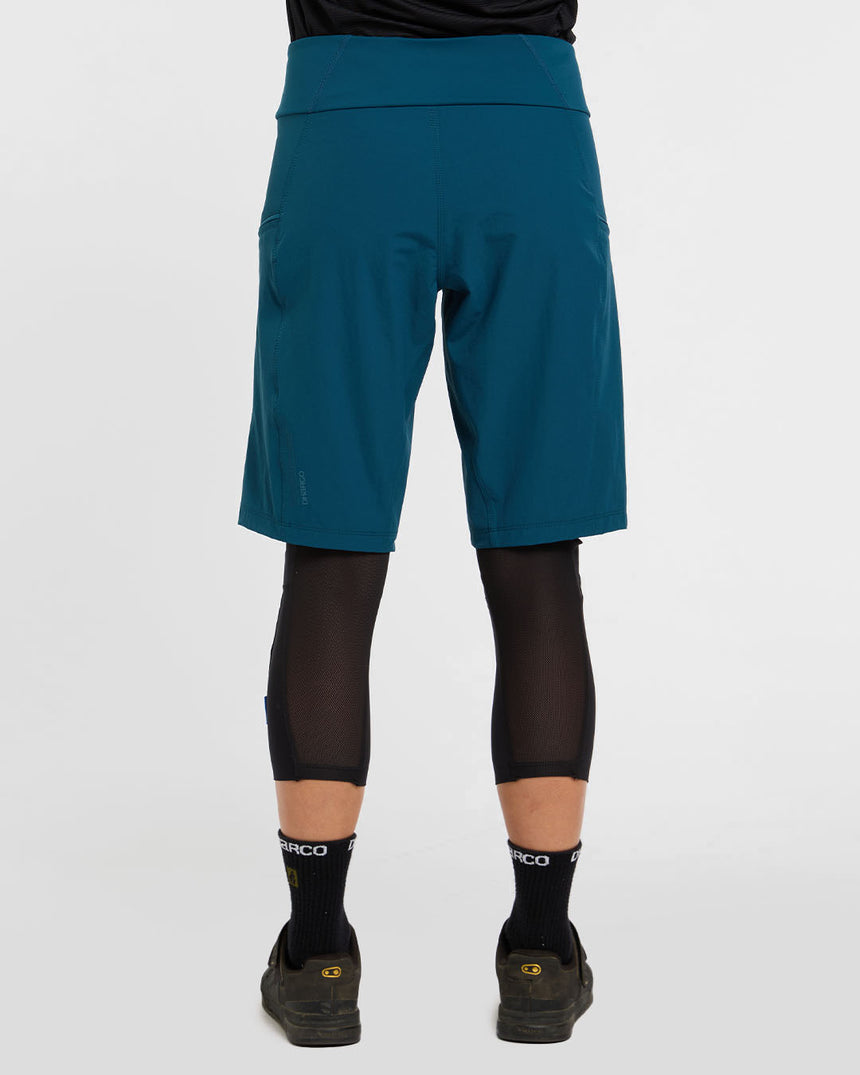 Womens Trail shorts | Morrocan Blue | Trail Shorts | WOMENS BOTTOMS | DHaRCO | Image 2 of 8