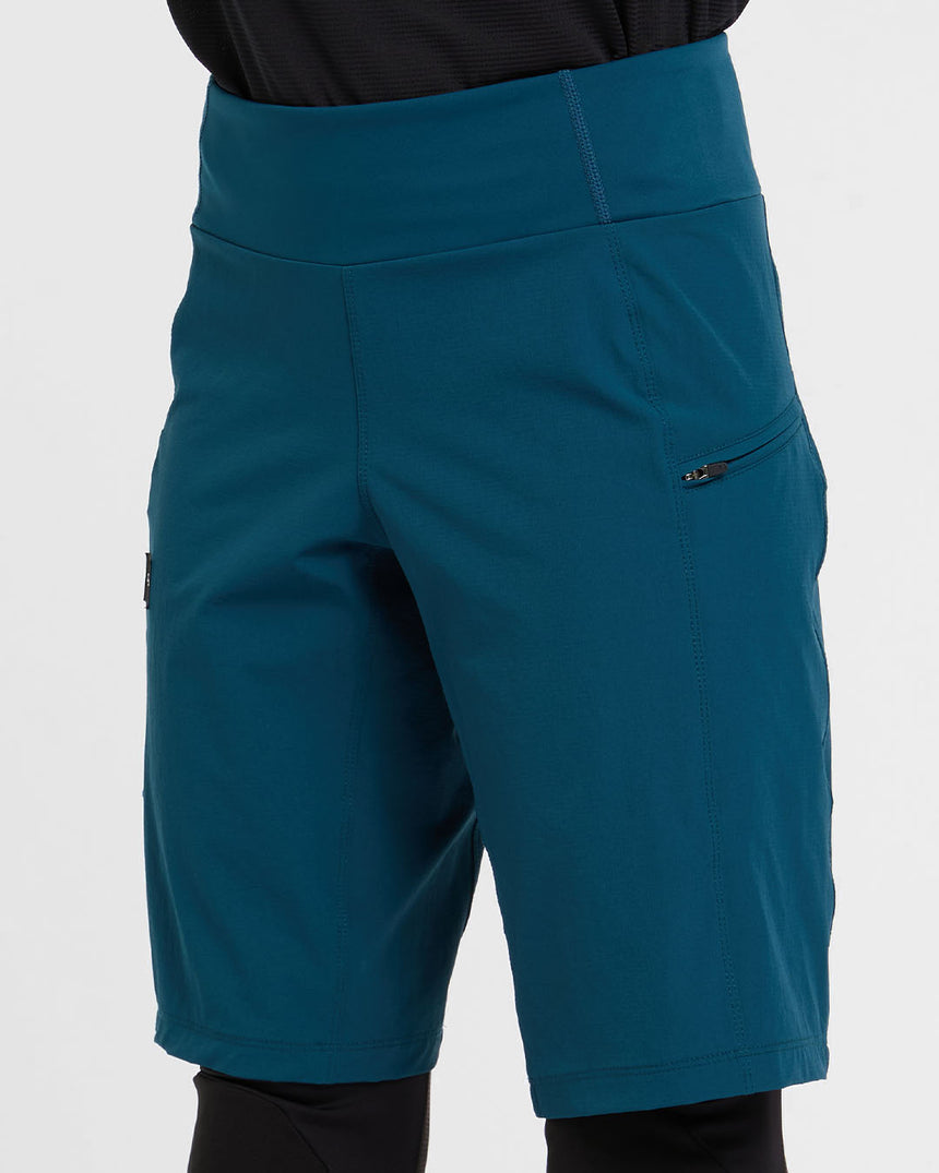 Womens Trail shorts | Morrocan Blue | Trail Shorts | WOMENS BOTTOMS | DHaRCO | Image 4 of 8