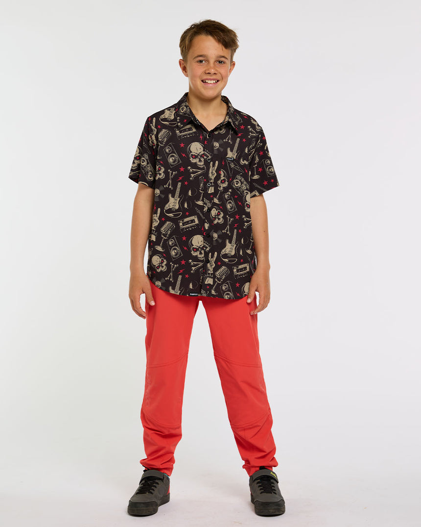 Youth Tech Party Shirt | RocknRolla | Short Sleeves | YOUTH TOPS | DHaRCO | Image 4 of 6