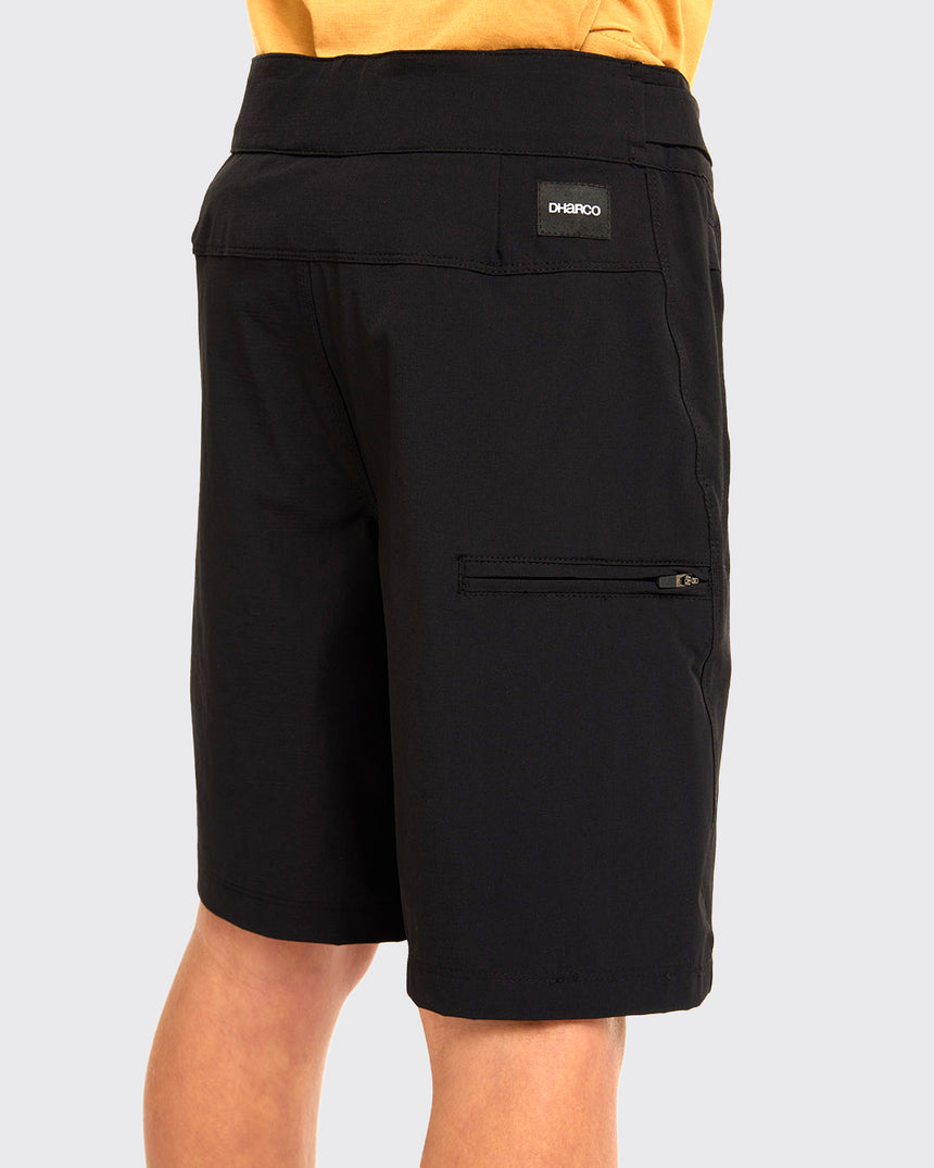 Youth Trail Shorts | Black | Trail Shorts | YOUTH BOTTOMS | DHaRCO | Image 3 of 6