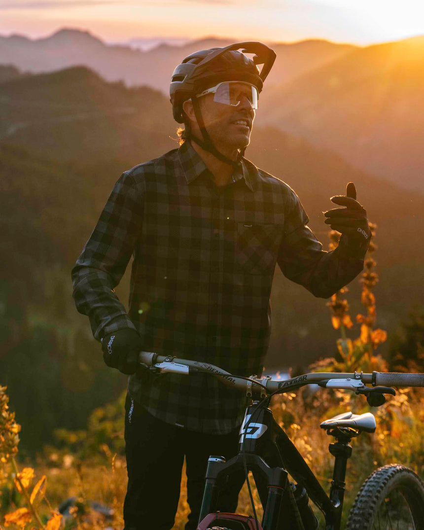 Mens Tech Long Sleeve Shirt | Jet | Long Sleeves | MENS TOPS | DHaRCO | Image 8 of 8
