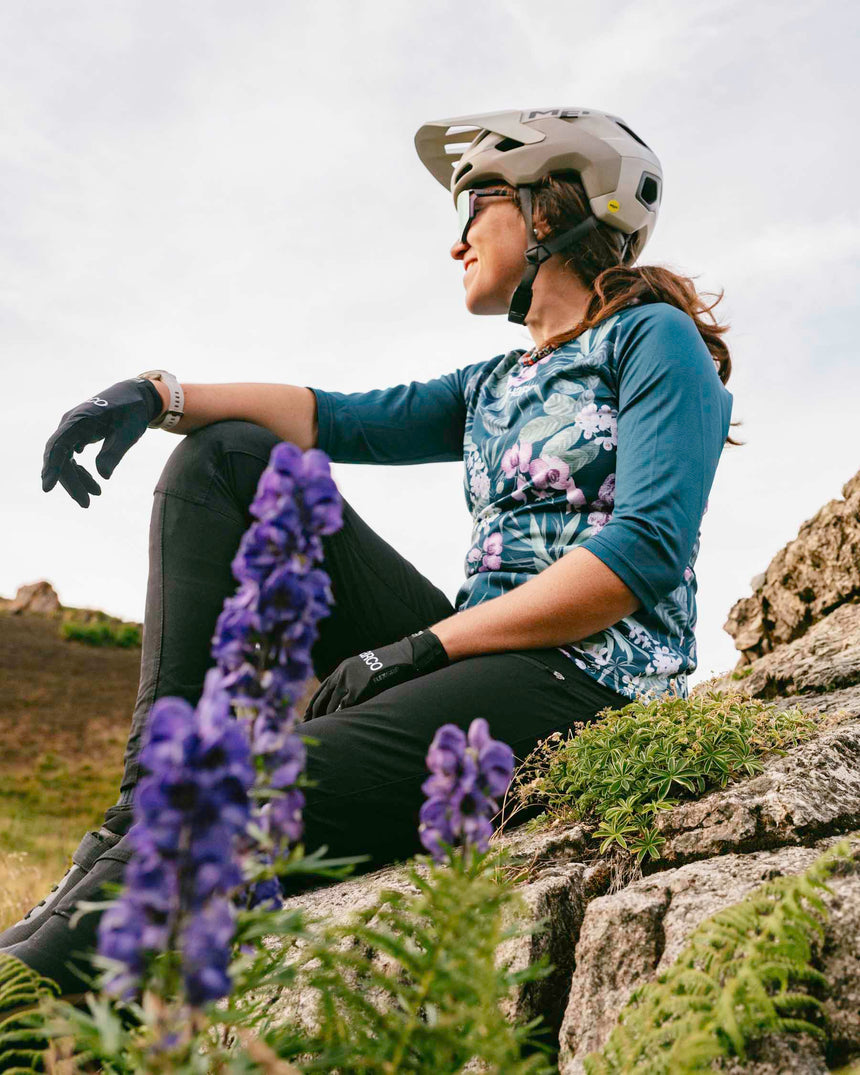 Womens 3/4 Sleeve Jersey | Wild Orchid | 3/4 Sleeves | WOMENS TOPS | DHaRCO | Image 8 of 8