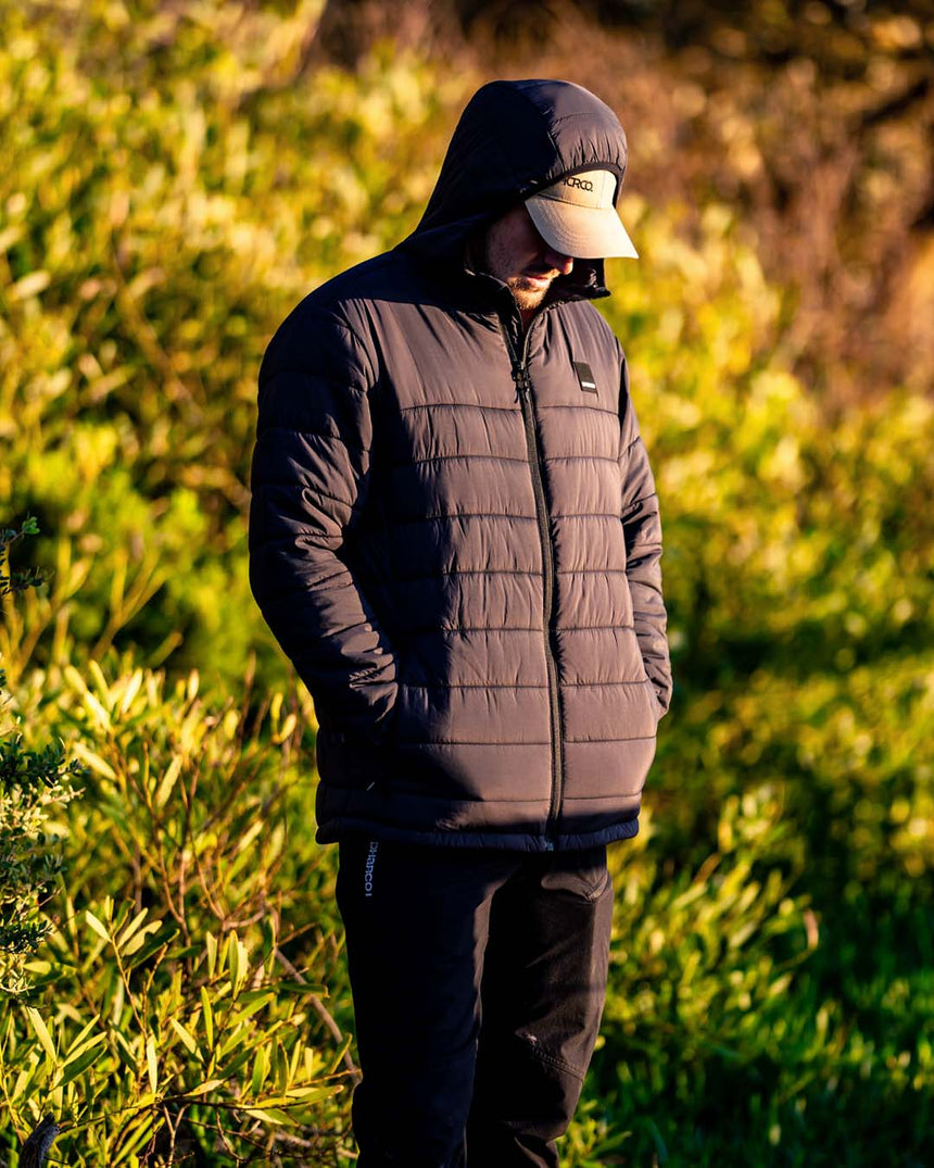 Mens Roam Puffer Jacket | Black | Puffer Jacket | MENS TOPS | DHaRCO | Image 6 of 10